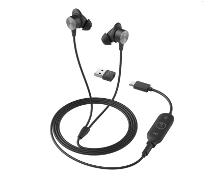 Logitech Zone Wired Earbuds Teams GRAPHITE EMEA 981-001009