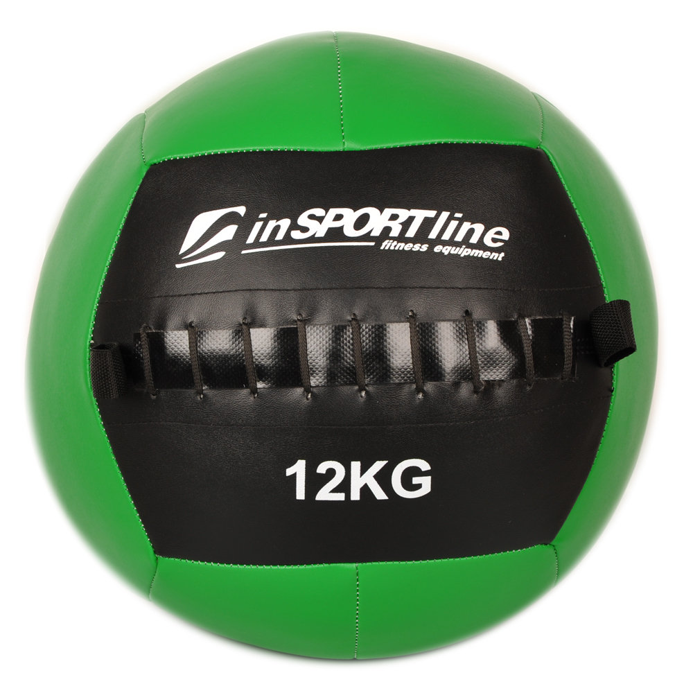 Insportline Piłka lekarska Wall ball 12 kg 1IN-7273