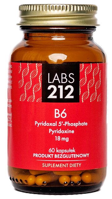 Labs212 Labs212 Vitamin B6 Pyridoxal + Pyridoxine (60 k.)