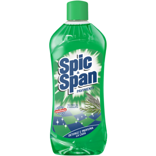Spic&Span Tea Tree - Płyn do podłóg drzewo herbaciane i eukaliptus (1 L)