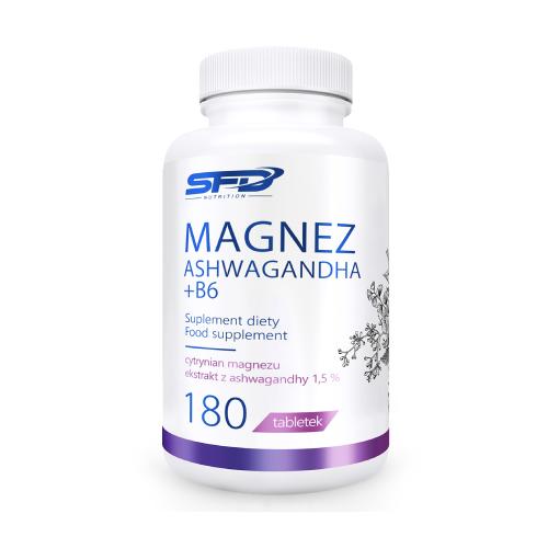 SFD Magnez Ashwagandha + B6, 180 tabletek - >>> DARMOWA od 49zł 