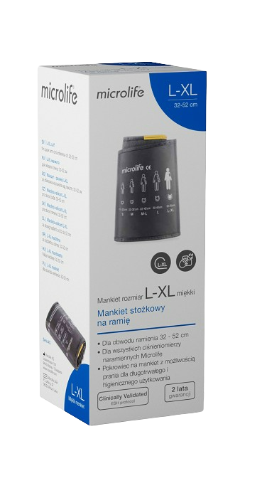 Microlife CHDE Mankiet do ciśnieniomierza L-XL (32-52cm) Czarny