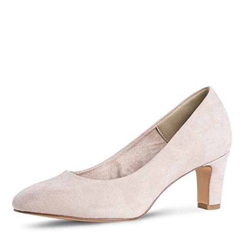 Tamaris Damskie klasyczne czółenka, czółenka damskie, wkładka Touch It, Ivory 1 22418 20 418, 38 EU