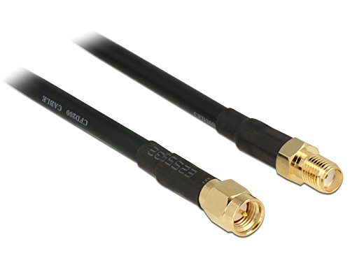Delock HF Kabel SMA - SMA St/Bu 7.50m low loss - 89426