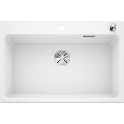 Blanco ETAGON 8 Silgranit PuraDur Biały, korek auto., (525181)