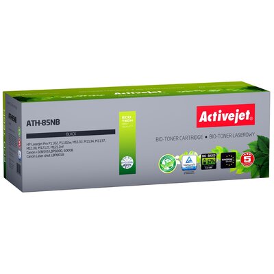 BIO Toner Activejet ATH-85NB do drukarek HP, Canon, Zamiennik HP 85A CE285A, Canon CRG-725;  Supreme;  2000 stron;  czarny.  paczkomatem od 599zł