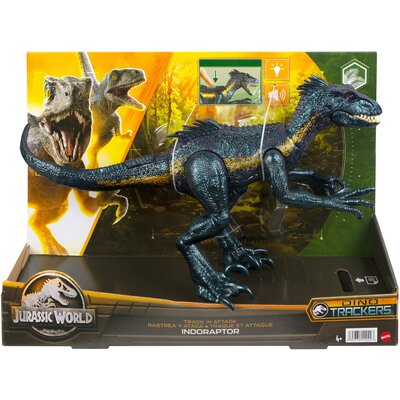 Jurassic World Indoraptor Superatak Figurka światła i dźwięki HKY11