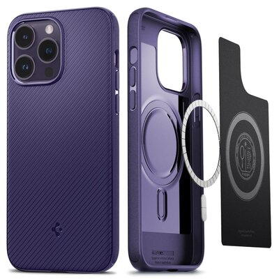 Spigen Etui ochronne Mag Armor do iPhone 14 Pro Deep Purple
