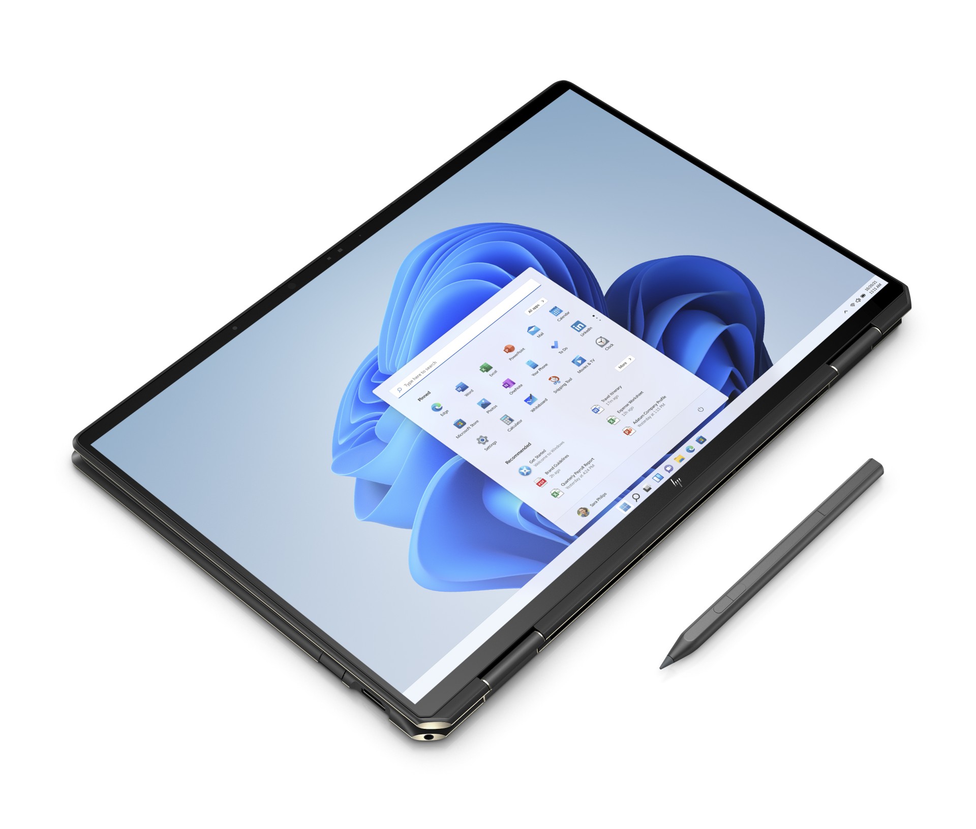 HP Spectre 16 x360  i7-1260P/16GB/1TB/Win11P A370M Black