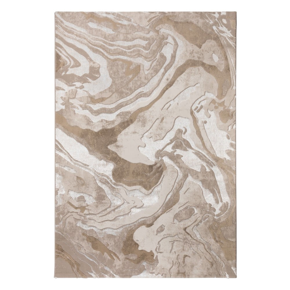 Beżowy dywan Flair Rugs Marbled, 160x230 cm