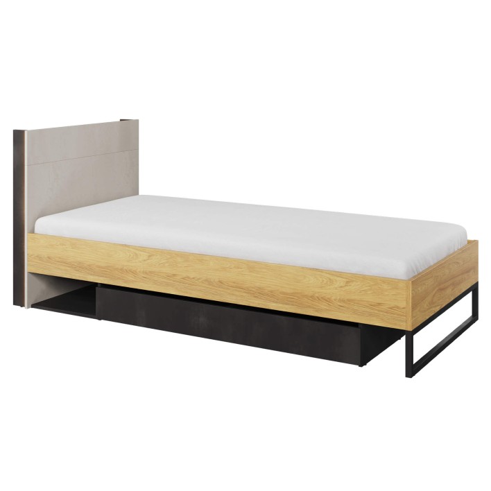 Łóżko z pojemnikiem 90x200 TEEN FLEX TF-16