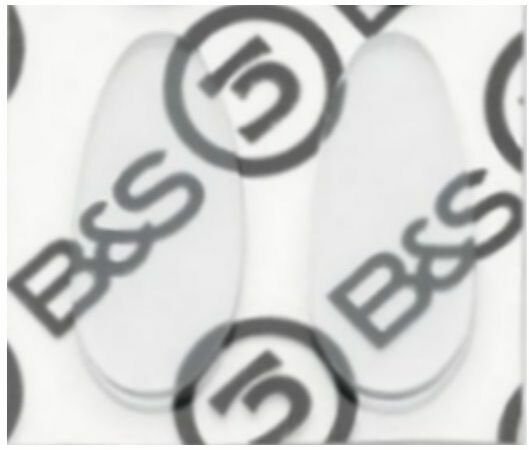 B&S Naklejki Silikonowe 15mm 2szt