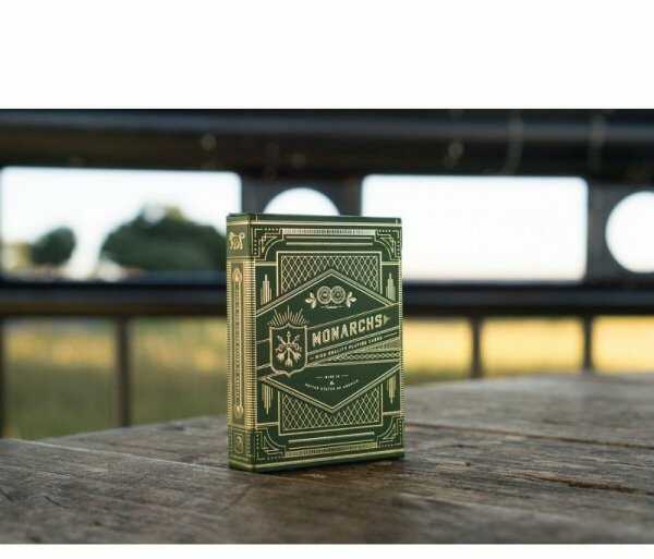 Karty Monarchs Green by Theory11