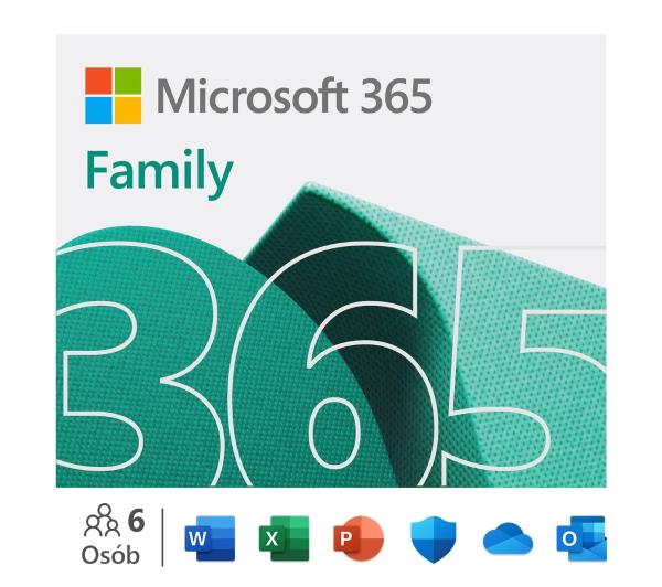 Microsoft 365 Family [USŁUGA CYKLICZNA] - Kup na Raty -