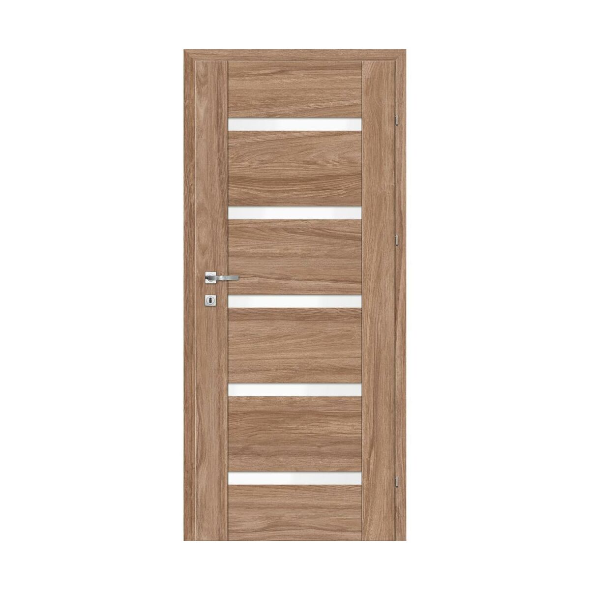 Skrzydło drzwiowe pokojowe Tinos orzech karmel 70 prawe Classen