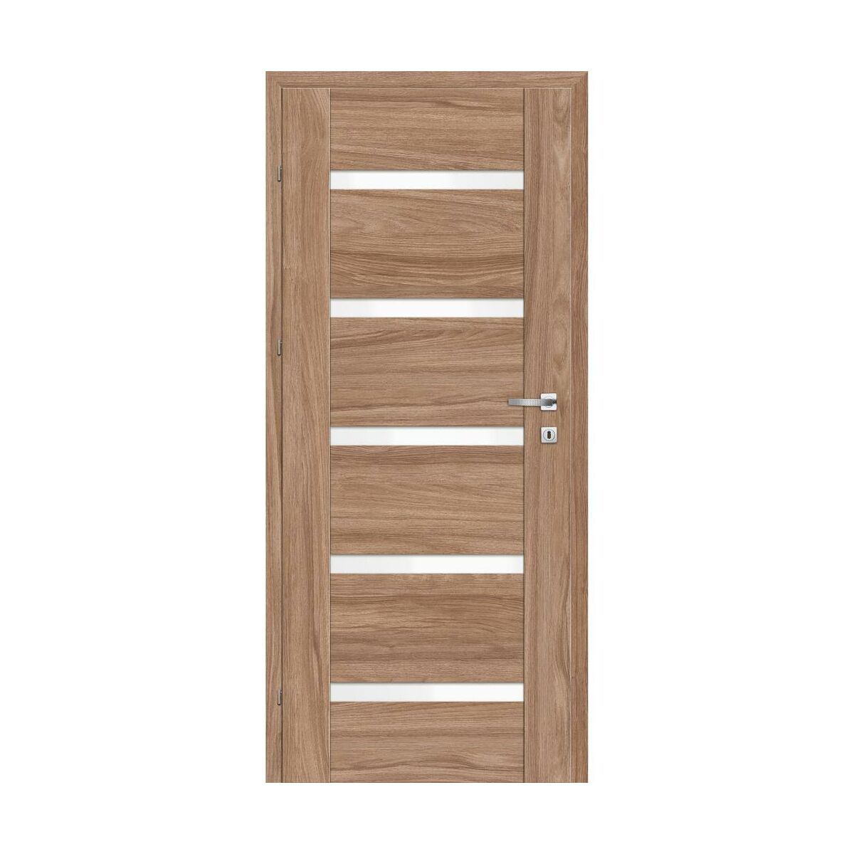 Skrzydło drzwiowe pokojowe Tinos orzech karmel 60 lewe Classen