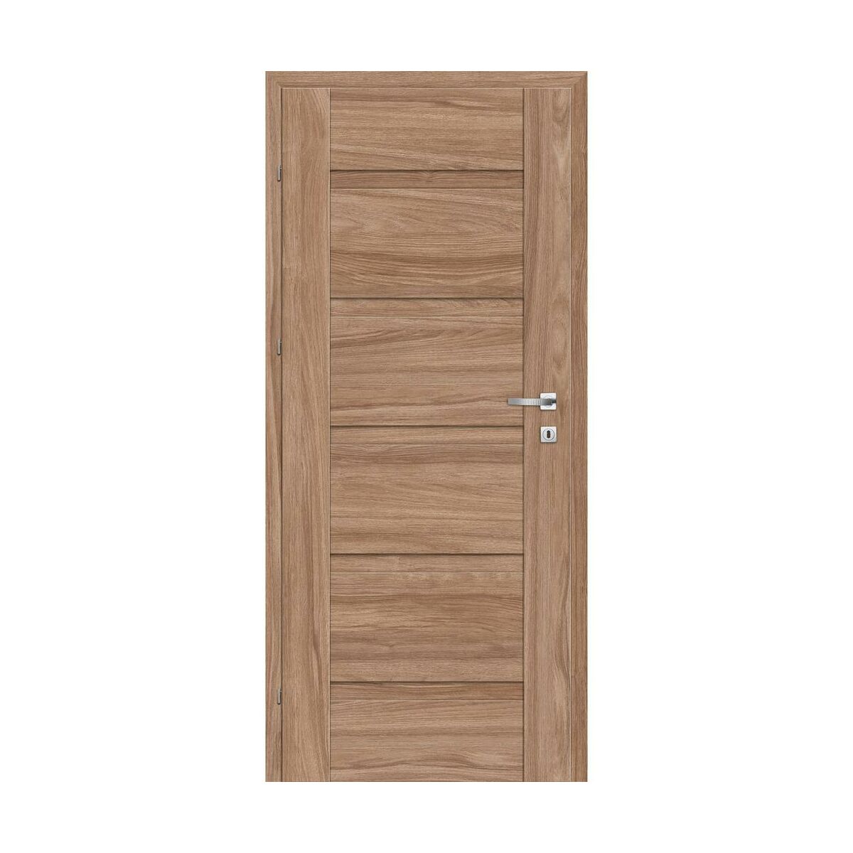 Skrzydło drzwiowe pełne Tinos orzech karmel 80 lewe Classen