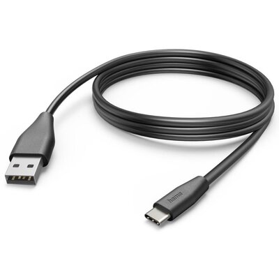 Kabel HAMA Ładujący/data USB-A - USB-C 3m Czarny