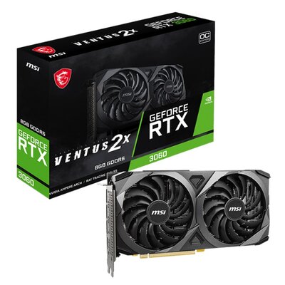 MSI GeForce RTX 3060 VENTUS 2X OC 8GB GDDR6