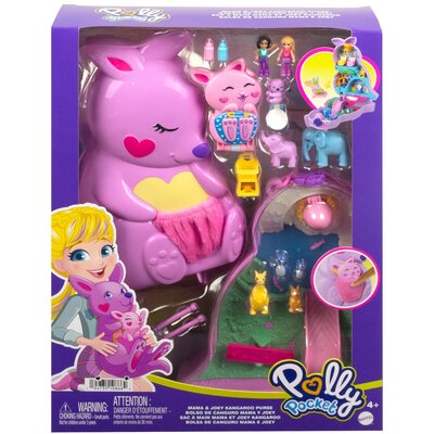 Polly Pocket Mama & Joey Kangaroo Schatulle