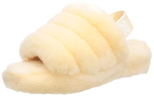 UGG Damskie kapcie W Fluff Yeah Slide, Brzoskwinia Fuzz, 38 EU