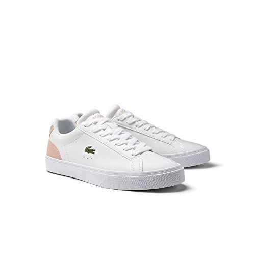 Lacoste 45CFA0048, Vulcanized Trampki damskie, WHT/LT PNK, 40 EU, Wht Lt Pnk, 40 EU