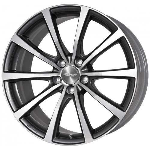 Brock B32 himalaya-grey przód polerowany 10,5x20 ET30 5.00x120.00 Hub Hole 74.10 mm - felgi aluminiowe