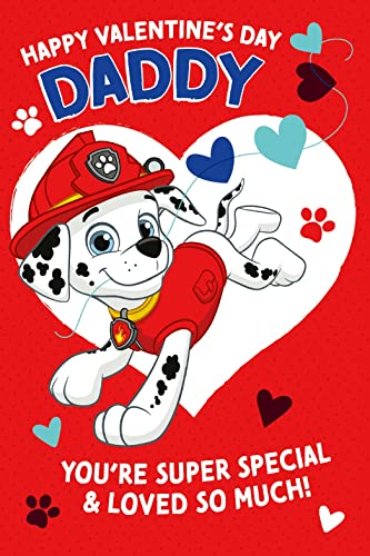 Psi Patrol kartka walentynkowa 'To A Special Daddy'
