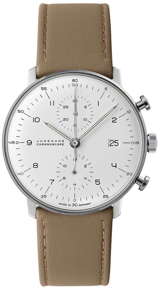 Zegarek Junghans 27/4502.02 Max Bill Chronoscope