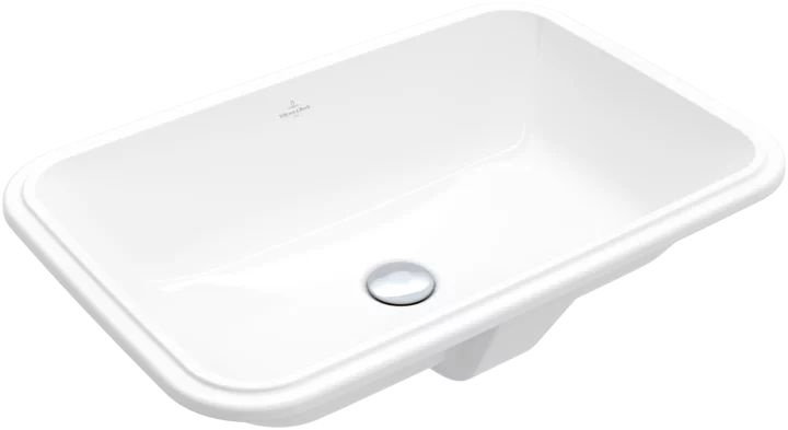 Villeroy & Boch Architectura Umywalka podblatowa 57x37 cm z przelewem z powłoką CeramicPlus weiss alpin 5A7760R1 - odbiór osobisty: Kraków, Warszawa