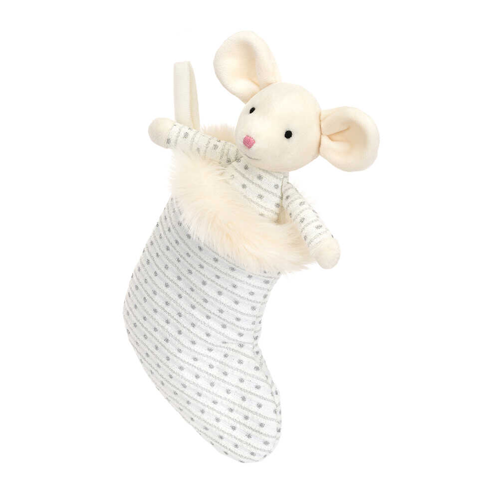 MASKOTKA JELLYCAT - MYSZKA w PIDŻAMIE i SKARPECIE