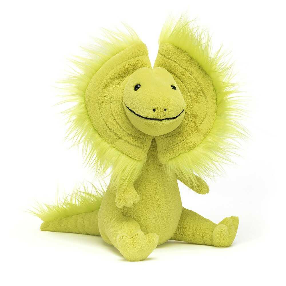 MASKOTKA PLUSZOWA Dilofozaur 27 cm - DINOZAURY z JELLYCAT