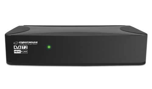 Esperanza Tuner Cyfrowy Dvb-T2 H.265/Hevc Ev108