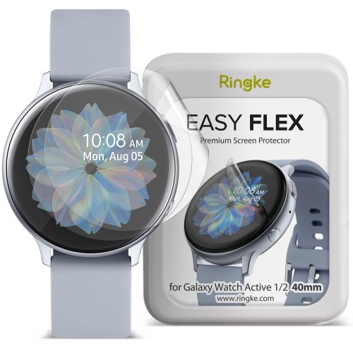 Rearth Folia Ringke Easy Flex 3-Pack Galaxy Watch Active 2/1 40mm 8809716076185