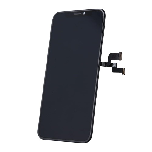 TelForceOne Wyświetlacz z panelem dotykowym iPhone XS Service Pack + ZY czarny
