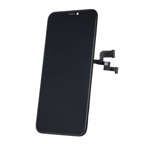 TelForceOne Wyświetlacz z panelem dotykowym iPhone X Service Pack + ZY czarny