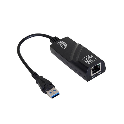 Akyga adapter z kablem AK-AD-31 karta sieciowa USB A (m) / RJ45 (f) 10/100/1000 ver. 3.0 15cm