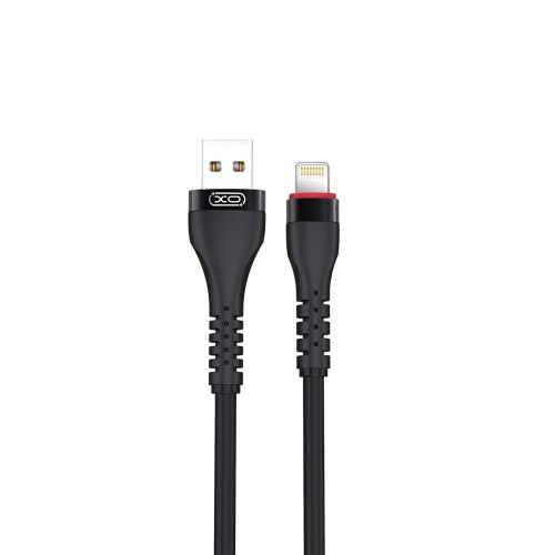 XO Kabel NB213 USB - Lightning 1,0 m 2,4A czarny