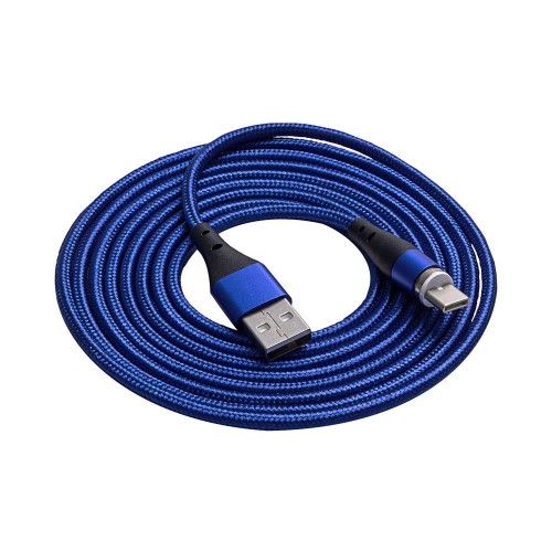 Zdjęcia - Kabel Akyga Cable USB AK-USB-43 USB type C m / USB type C m magnetic ver. 2.0 2. 