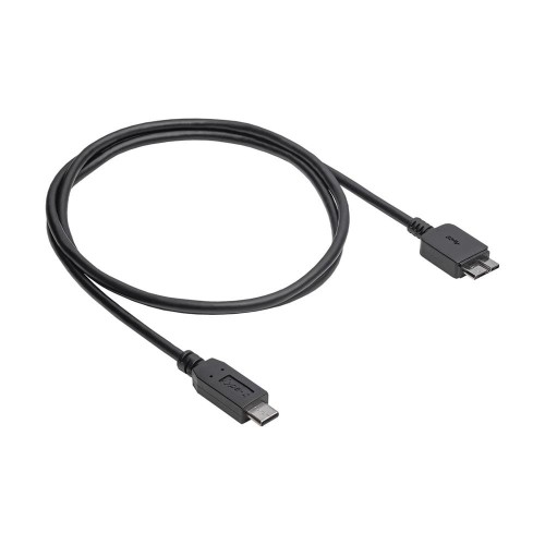 Zdjęcia - Kabel Akyga AK-USB-44 USB-C - microUSB 1 m Czarny 