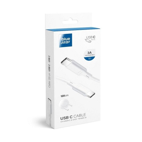 Blue Star Kabel Ze Złączem Usb-C Do Usb-C 3a (Standard Pd)