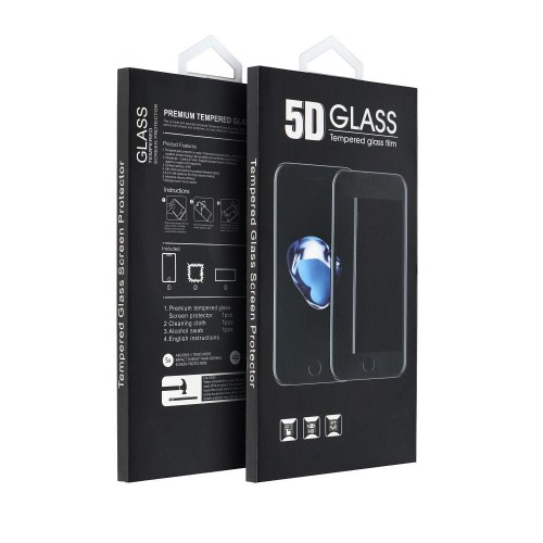 Tempered 5d Full Glue Glass Do Iphone 12 Mini Czarny