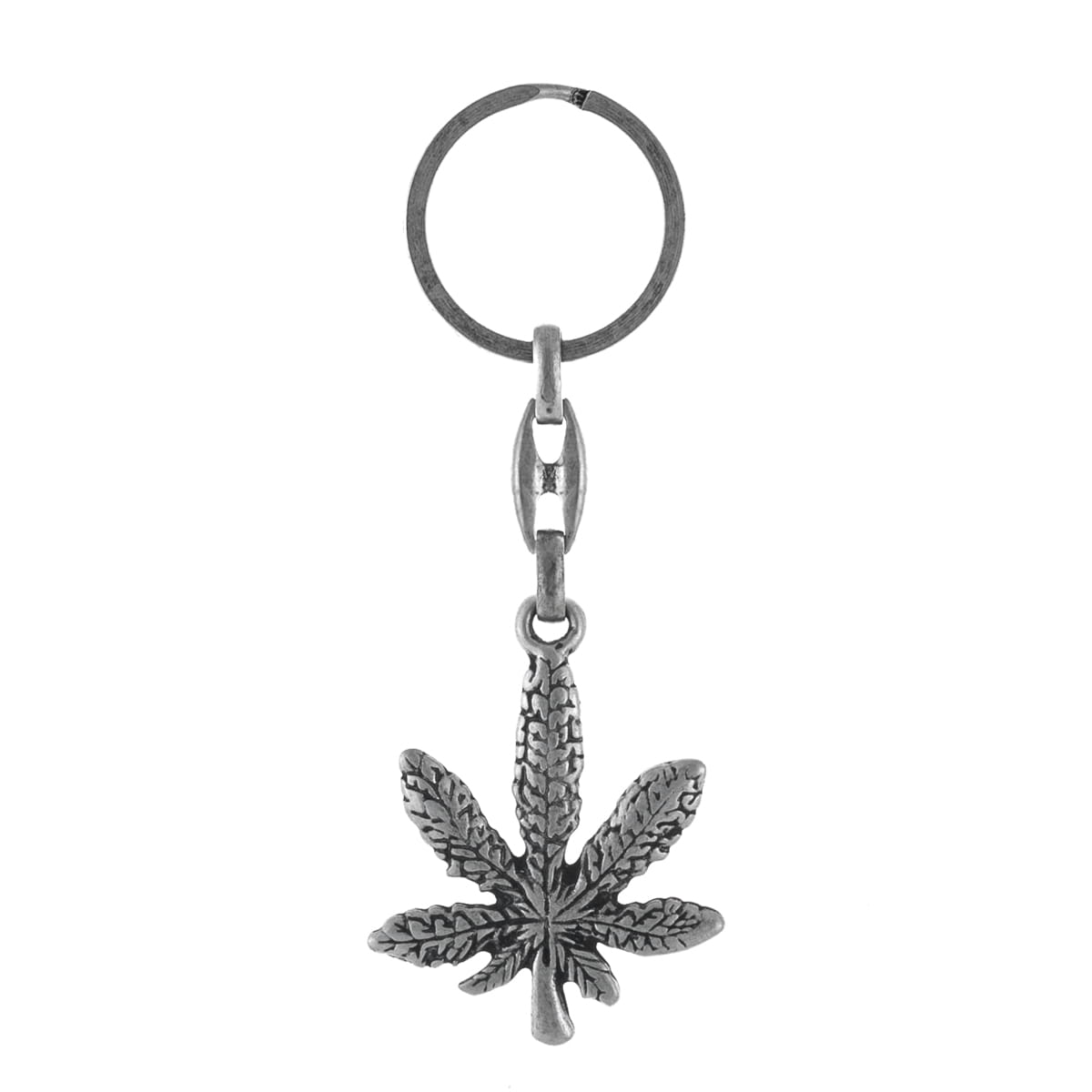 Brelok do kluczy - liść marihuany - EM Men's Accessories