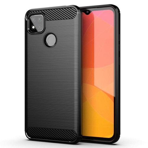 OEM Futerał Carbon Do Xiaomi Redmi 10 / 10 2022 Czarny