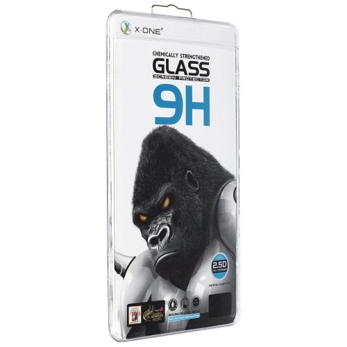 X-one Szkło hartowane Full Cover Extra Strong Crystal Clear Do Samsung S21 Fe (Full Glue) Czarny