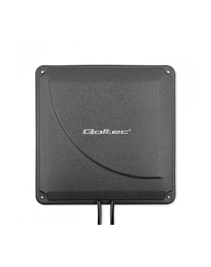 qoltec Antena 4G LTE DUAL MIMO booster | 35dBi | 50W | 2xSMA męski