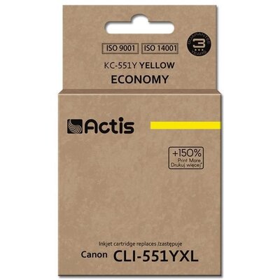 Actis KC-551Y zamiennik Canon CLI-551Y