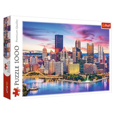 Trefl PAP Puzzle 1000 Pittsburgh Pensylwania USA10723 - PAP