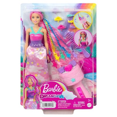 Lalka Barbie Dreamtopia Księżniczka Zakręcone pasemka HNJ06