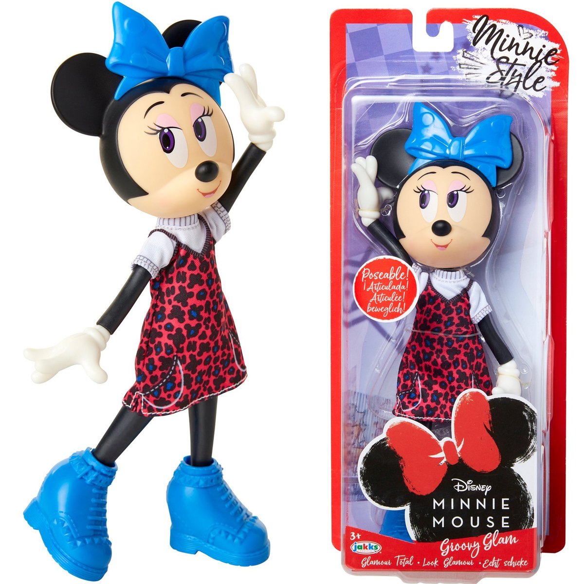 Jakks Pacific Myszka Miki. Figurka słodkiej Myszki Minnie